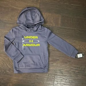 Under Armor, Kids Fleece, Hoodie w/ Front Pocket, 5T